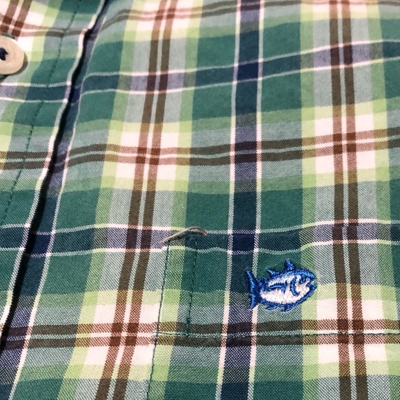 SOUTHERN TIDE SKIPJACK MEN’s L/S BUTTON UP.BRAND QUALITY. LIGHTWEIGHT&GREAT COND - Picture 4 of 6